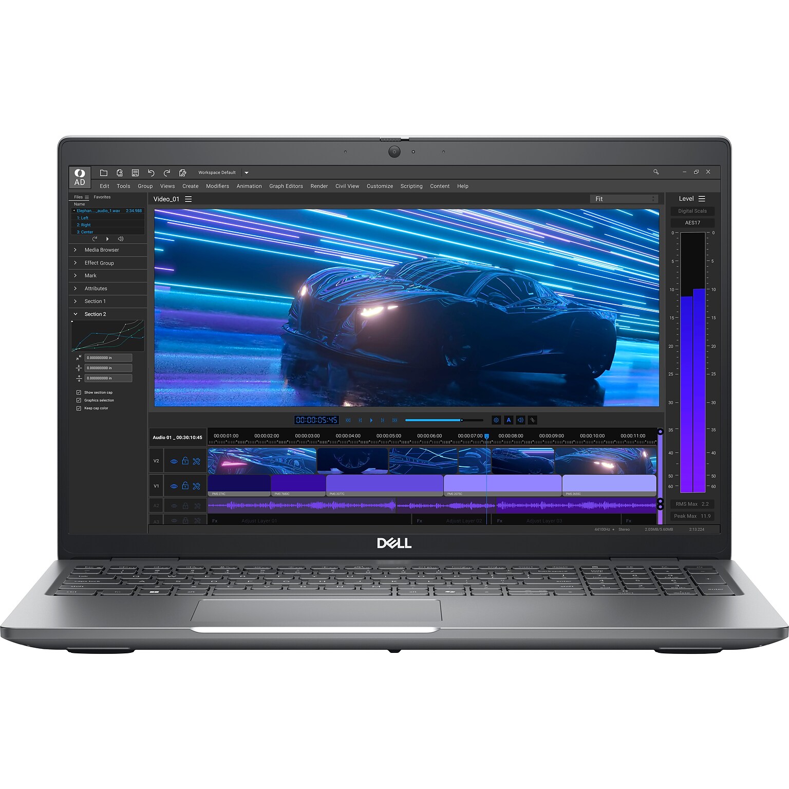 Dell Precision 3591 15.6 Laptop, Intel Core Ultra 5-135H, 16GB Memory, 512GB SSD, Windows 11 Pro  (5P4PT)