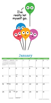 2026 Willow Creek The Art of David Olenick 7" x 7" Monthly Wall Calendar (53782)