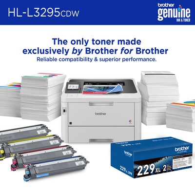 Brother HL-L3295CDW Wireless Compact Digital Color Printer, Refresh Subscription Eligible