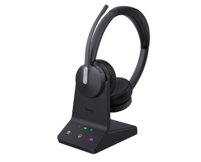 Yealink WH64 Wireless Noise Cancelling DECT & Bluetooth Mono on-ear UC Certified