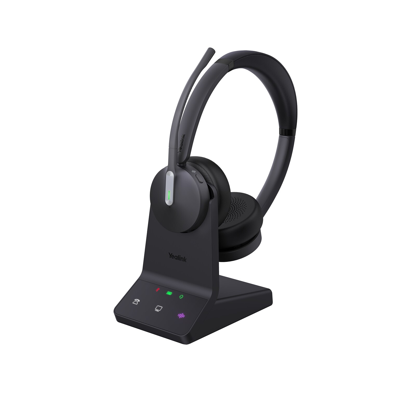 Yealink WH64 Wireless Noise Cancelling DECT & Bluetooth Mono on-ear UC Certified