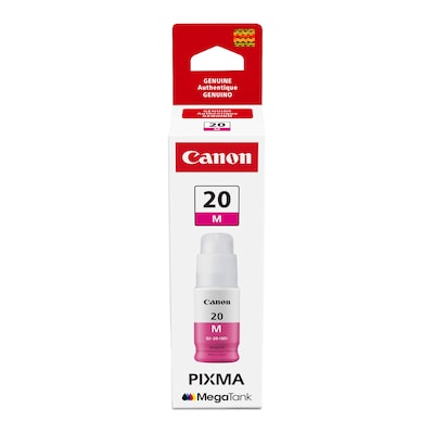 Canon GI-20 Magenta Standard Yield Ink Cartridge Refill (3395C001)