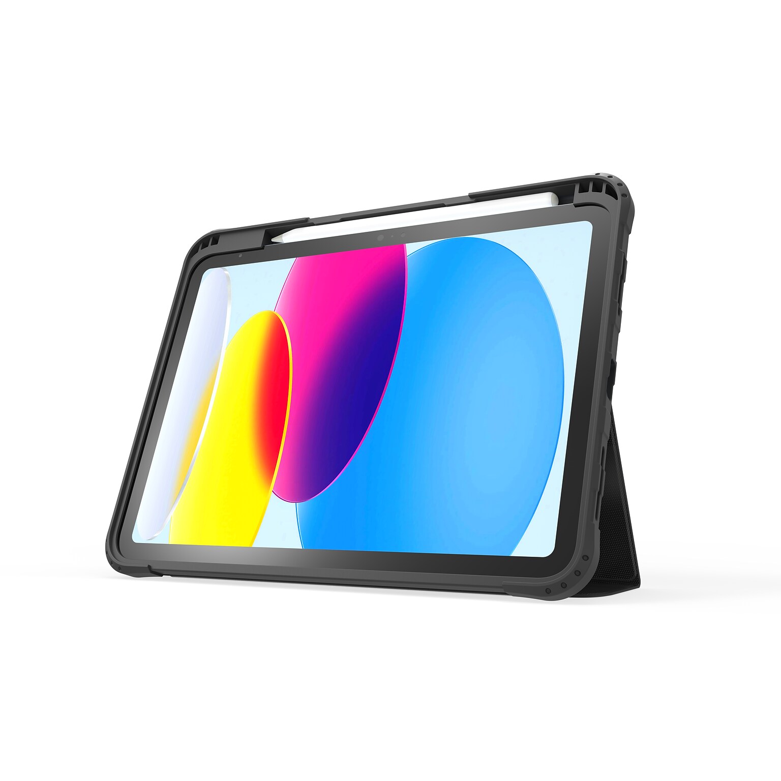 TechProtectus MagStand Rugged Folio Case for iPad Pro 11 (M4, 5th Gen 2024) Black (TP-BK-IPP11F)