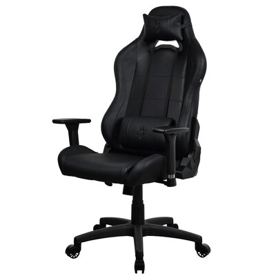 Arozzi Torretta SoftPU Faux Leather Ergonomic Racing Gaming Chair, Pure Black (TORRETTA-SPU-PBK)
