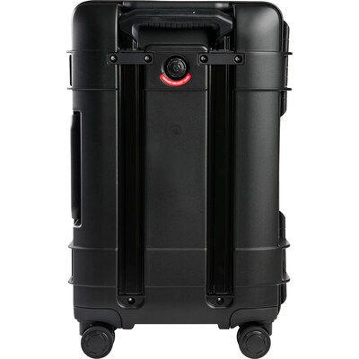Pelican ATX 22" Hardside Carry-On Suitcase, 4-Wheeled Spinner, TSA Checkpoint Friendly, Black (HC22-00080-BLK)