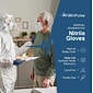 FifthPulse Powder Free Nitrile Gloves, Latex Free, Large, Navy Blue, 100/Box (FMN1001212)