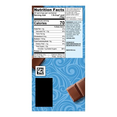 Swiss Miss Chocolate Hot Cocoa, Keurig® K-Cup® Pods, 88/Carton (12528)