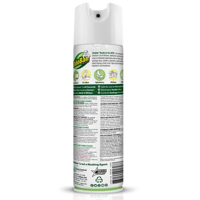 OdoBan Ready to Use Disinfectant Air Freshener & Deodorizer Spray, 14.6 oz., Original Eucalyptus Scent (910001-14A)