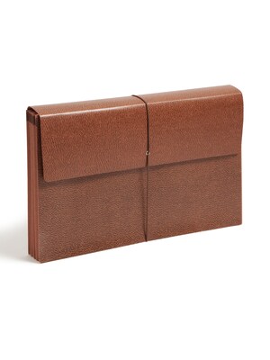 Smead Expanding Wallet, 3-1/2 Expansion, Legal Size, Redrope, 10/Box (71356)