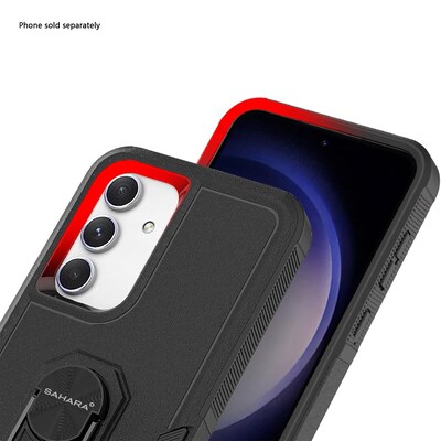 SaharaCase Raider Phone Case for Galaxy A36 5G, Shock Absorbing, Scorpion Black (CP00730)