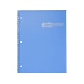 2024-2025 House of Doolittle 8.5 x 11 Academic Monthly Planner, Leatherette Cover, Bright Blue (26