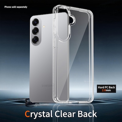 SaharaCase Venture Series Phone Case for Samsung Galaxy S26+, Shock Absorbing, Clear (CP01126)