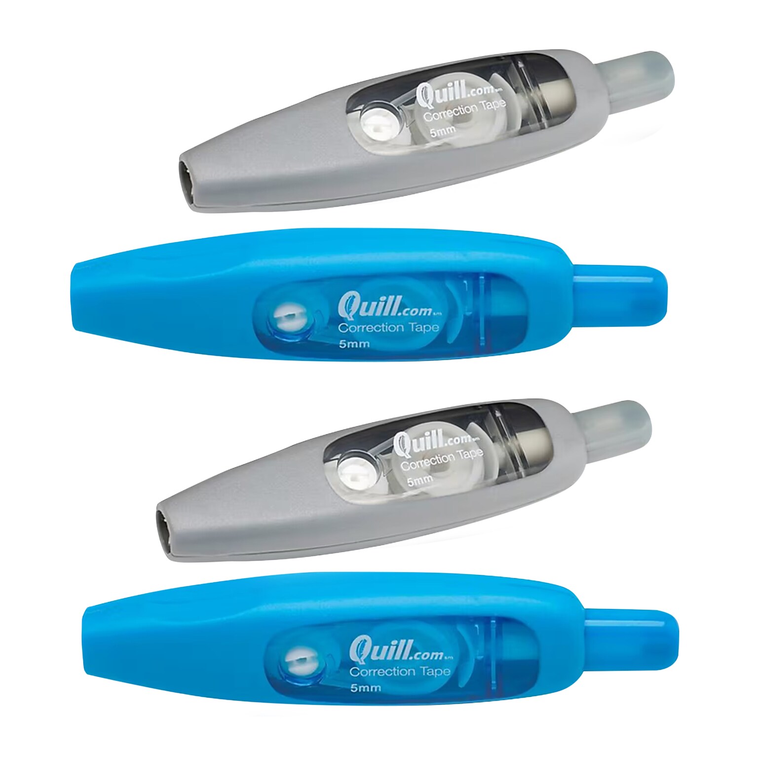 Quill Brand ® White Out Pen Style Correction Tape, 4/Pk (52040-QL)