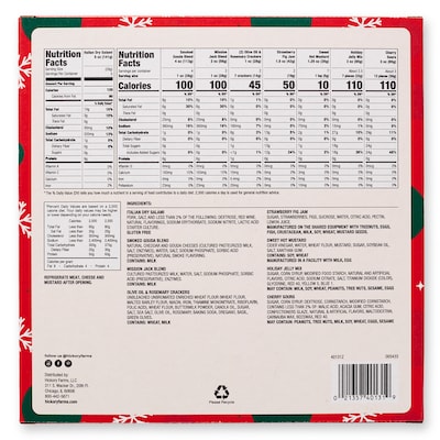 Hickory Farms Holiday Wreath Charcuterie Kit