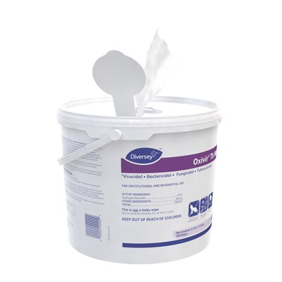 Oxivir Disinfecting Wipes, 160 Wipes/Container, 4/Carton (5627427)