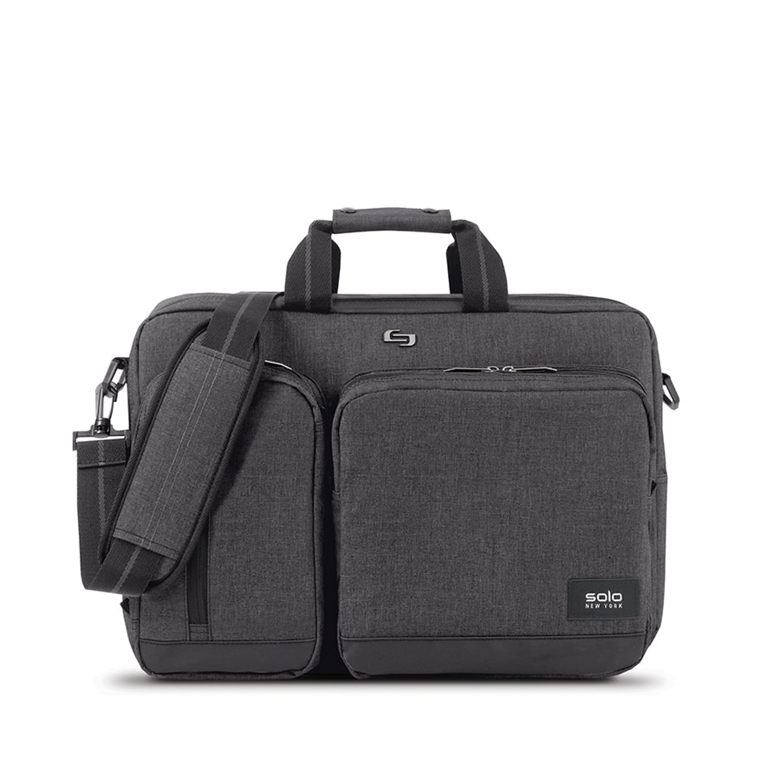 Solo New York Duane Briefcase Backpack, Gray (UBN310-10U2)