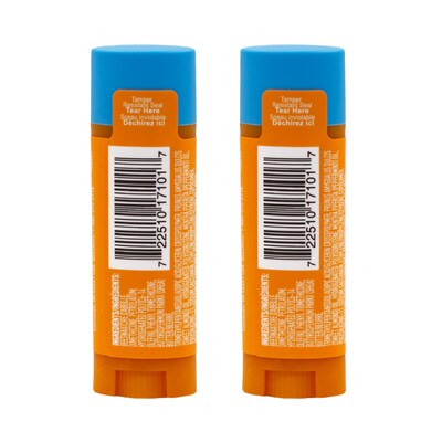 OKeeffes Lip Repair Cooling Lip Balm, 0.15 oz Stick, 2/Pack (K1710402)