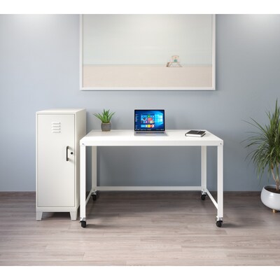 Space Solutions 38.5" Pearl White Storage Locker (25223)