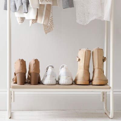 Iris Metal Rack - White