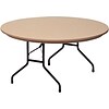 Correll 60 Round Brown Folding Table