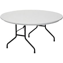 Correll 60 Round Grey Folding Table