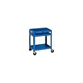 H. Wilson® Extra-Strong Colored Metal Utility Carts; Blue