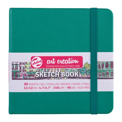 Talens Art Creation 4.7 x 4.7 Sketch Book, 80 Sheets/Book, 5/Bundle (TLN9314334M-5)