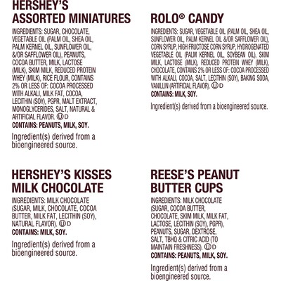 Hershey's, Reese's and Rolo Assorted Chocolate Candy Bag, 38.3 oz.  (HEC45402)