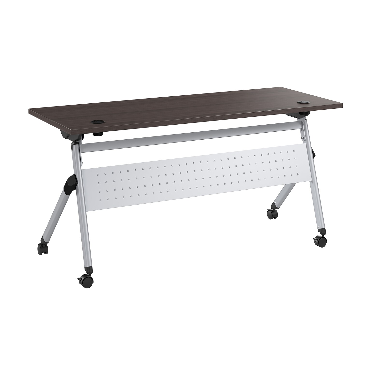 Bush Business Furniture Envision 60W Foldable Training Room Table, Storm Gray (NVS009SG)