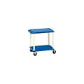 H. Wilson® 26H Tuffy Plastic Utility Carts; Blue