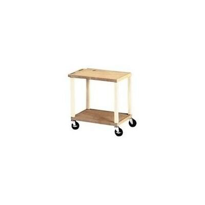 H. Wilson® 26H Tuffy Plastic Utility Carts; Tan