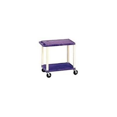 H. Wilson® 26H Tuffy Plastic Utility Carts; Purple