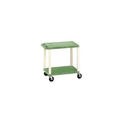 H. Wilson® 26H Tuffy Plastic Utility Carts; Green
