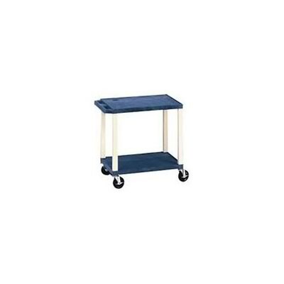 H. Wilson® 26H Tuffy Plastic Utility Carts; Topaz