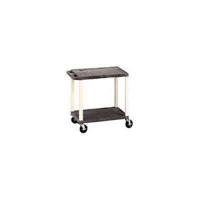 H. Wilson® 26H Tuffy Plastic Utility Carts; Grey