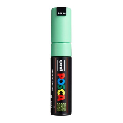 POSCA PC-8K Water Based Paint Marker, Broad Chisel Tip, Light Green, 2/Pack (UBCPC8KLGREEN-2)