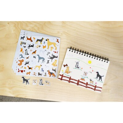 Ready2Learn Foam Dog Stickers, Multicolored, 176/Pack (CE-10121)
