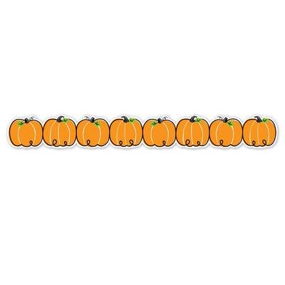 Creative Teaching Press Doodle Pumpkins EZ Border, 48 Feet/Pack, 3 Packs (CTP10582-3)