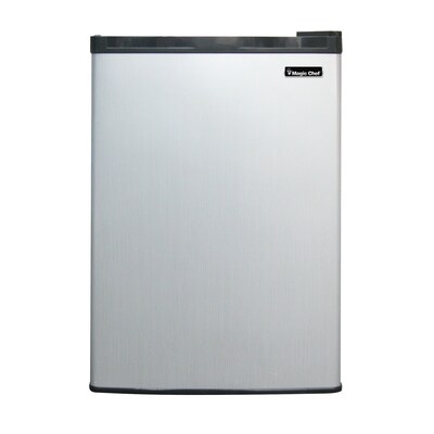 Magic Chef Reversible Door Refrigerator, 2.6 Cu. Ft., Stainless Steel (HMAR265SE)