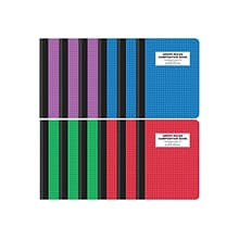 Better Office 1-Subject Composition Notebooks, 7.5 x 9.75, Graph Ruled, 80 Sheets, 12/Pack (25612-