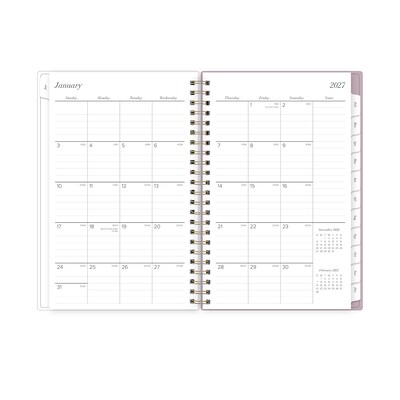 2027 Blue Sky Nevaeh 5" x 8" Calendar Year Weekly & Monthly Standard Planner, Plastic Cover (157908)