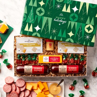 Hickory Farms Holiday Savory Farmhouse Gift Box