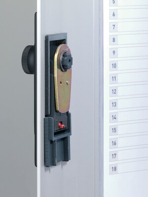 Durable 36 Key Combination Cabinet, Silver (196623)