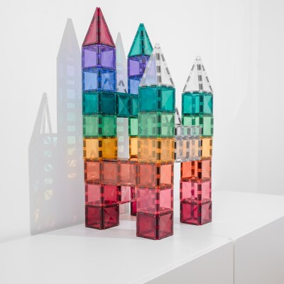 Connetix Magnetic Tiles Pastel Square Pack, 40 Pieces (CNTP00040SQ)
