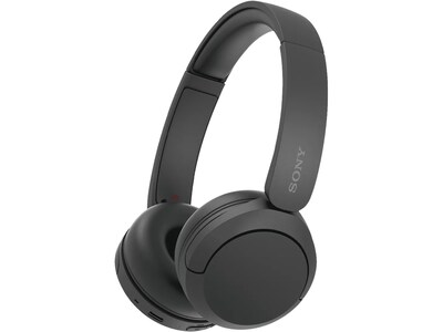 Sony Wireless On-Ear Headphones, Bluetooth, Black (WHCH520/B)