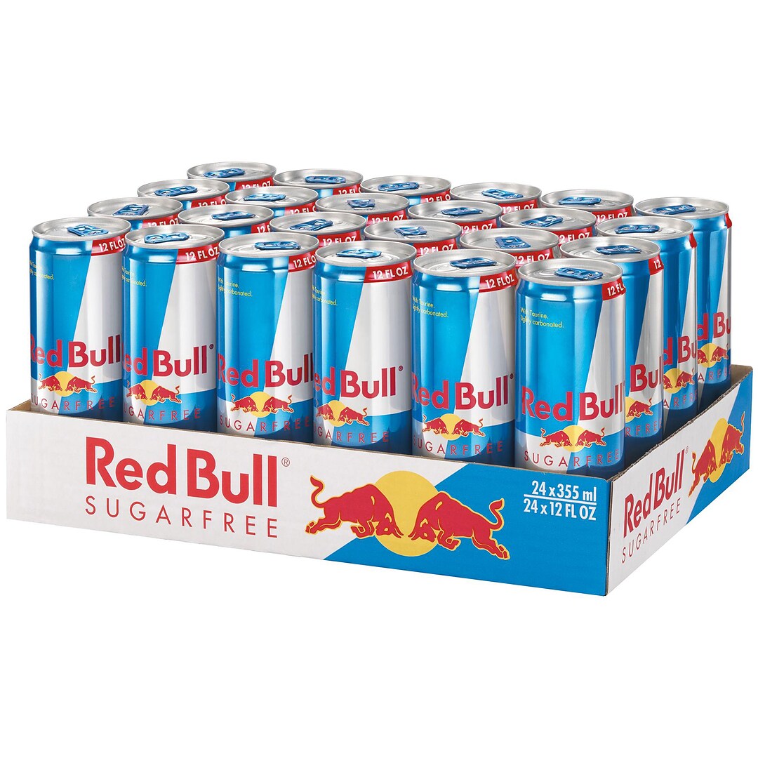 Red Bull Sugarfree Energy Drink 12 Fl Oz 24 Cans Carton Rb4817 Quill Com