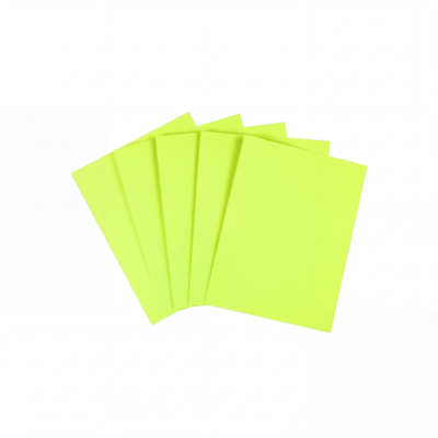 Staples Brights Multipurpose Colored Paper, 20 lbs., 8.5 x 11, Lime, 500/Ream (25206)