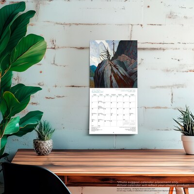 2027 BrownTrout The Group of Seven AGO 8.5" x 8.5" Monthly Wall Calendar, Assorted Colors (9781525617775)