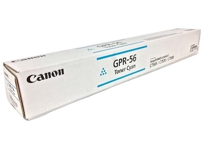 Canon GPR-56 Standard Yield Cyan Toner Cartridge, Prints Up to 66,500 Pages (0999C003)