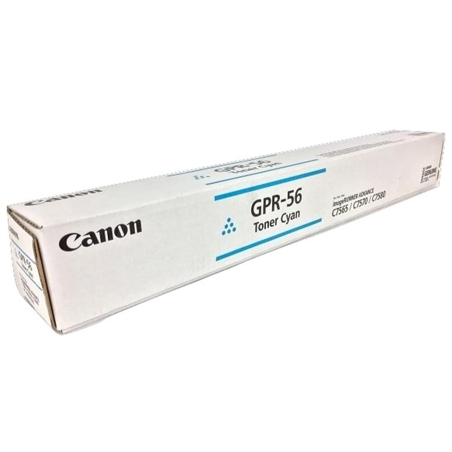 Canon GPR-56 Standard Yield Cyan Toner Cartridge, Prints Up to 66,500 Pages (0999C003)